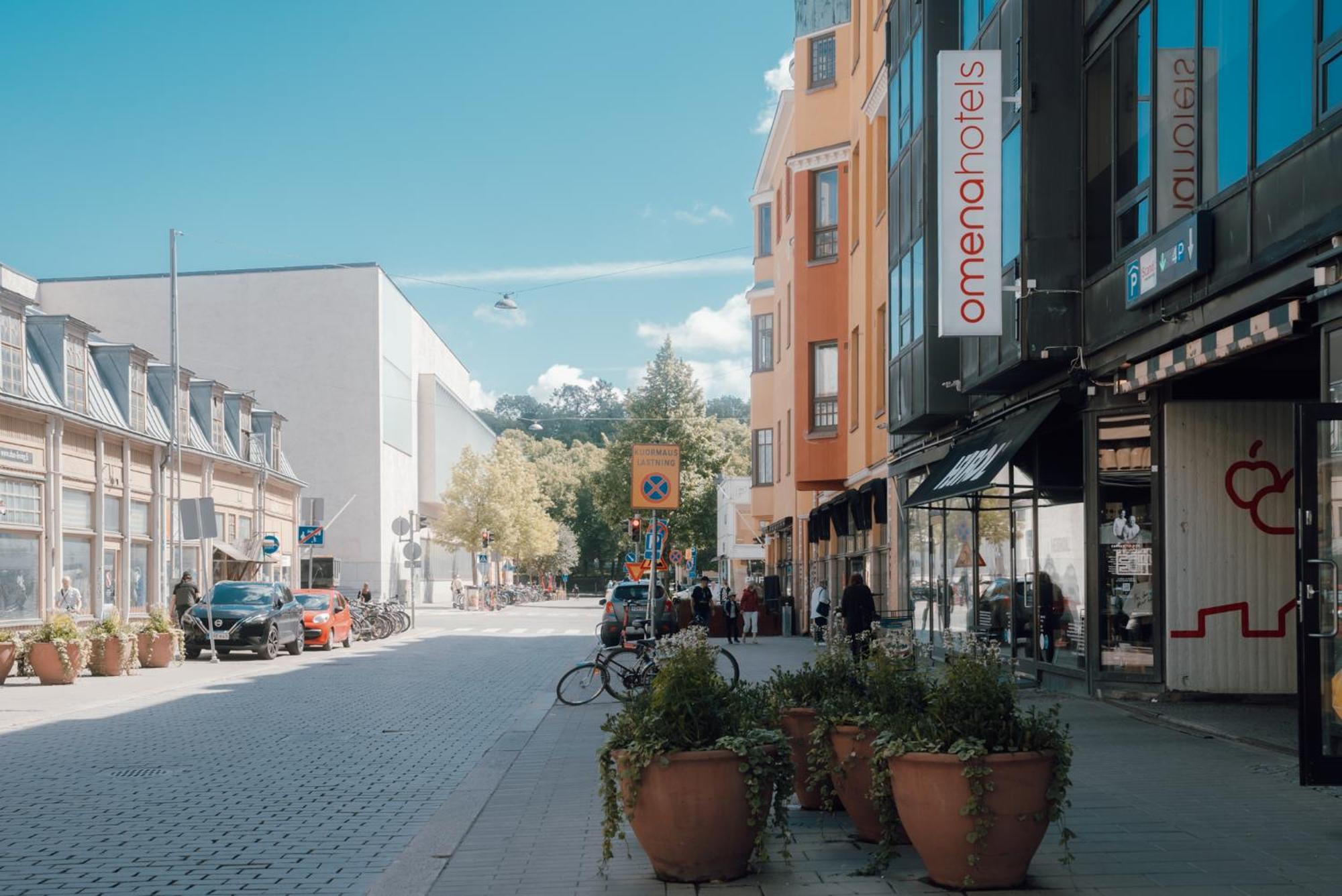 Omena Hotel Turku Kauppiaskatu Exterior foto